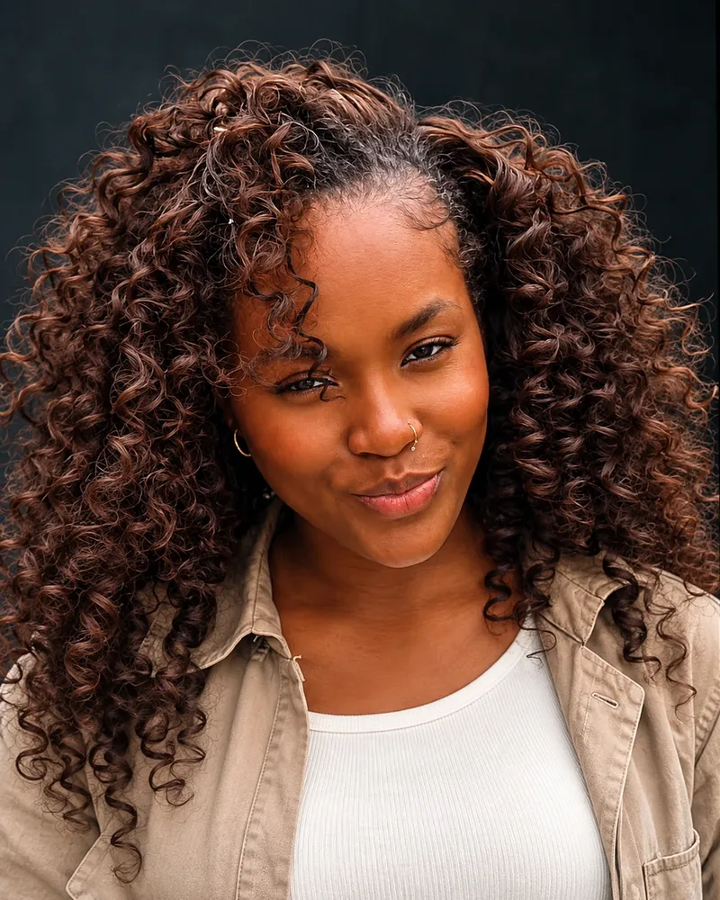 Portrait de Sara · SK Beauty Hair Nantes